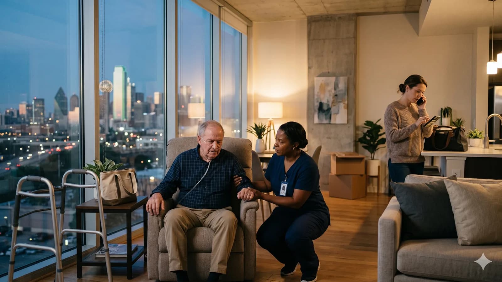 Home Care in Uptown Dallas: High-Rise Agencies & Costs