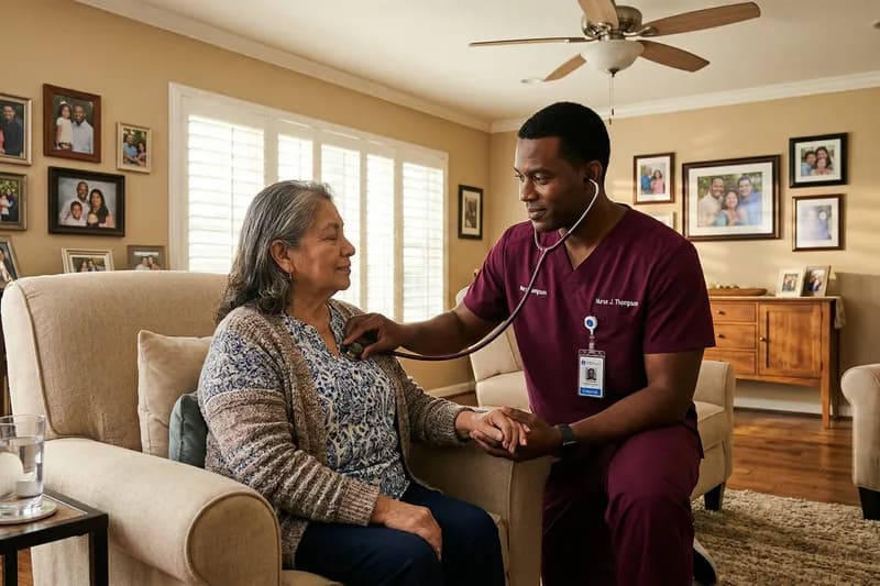 Angels Care Home Health office